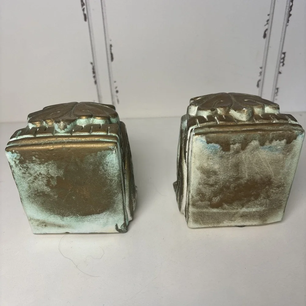 VTG Drapery Sconce Curtain Rod Holders Corbels Gold‎ Hollywood Regency Set of 2